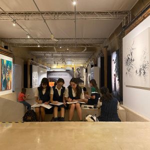 Art Students Visit Valletta Exhibitions